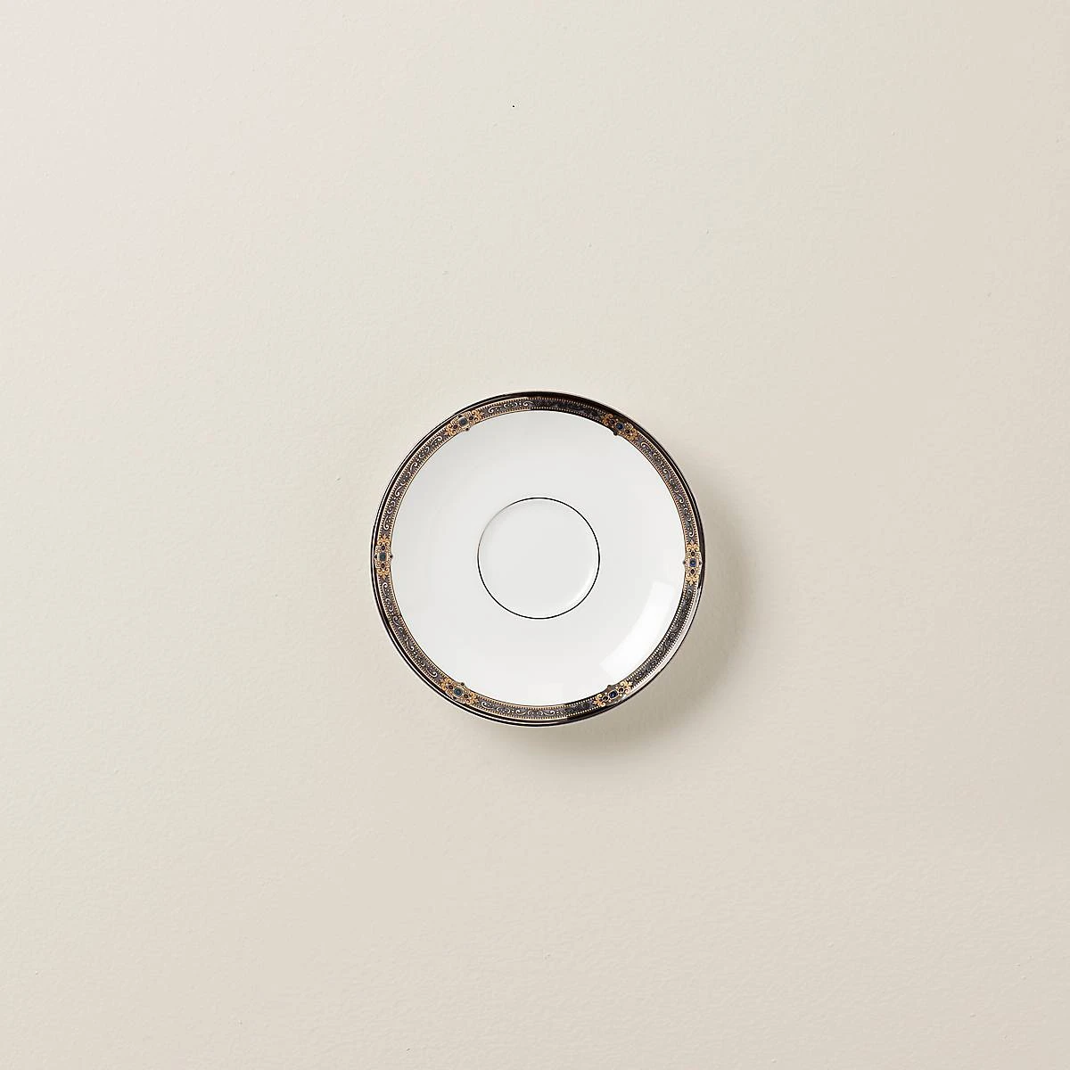 Lenox Vintage Jewel Saucer 1 Lenox Vintage Jewel Saucer