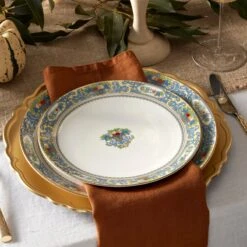 Lenox Autumn White 4-Piece Dinner Plate Set 11 Lenox Autumn White 4-Piece Dinner Plate Set -Tableware Store 1893654 893655 894561 893812 LNP S23 FEA 3