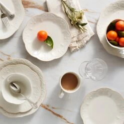 Lenox French Perle 12-Piece Plate & Mug Dinnerware Set -Tableware Store 3 891288 891286 880128 822967 852578 LNP F23 2 dcfc4954 ce51 4370 bc46 5e5a0497f60c