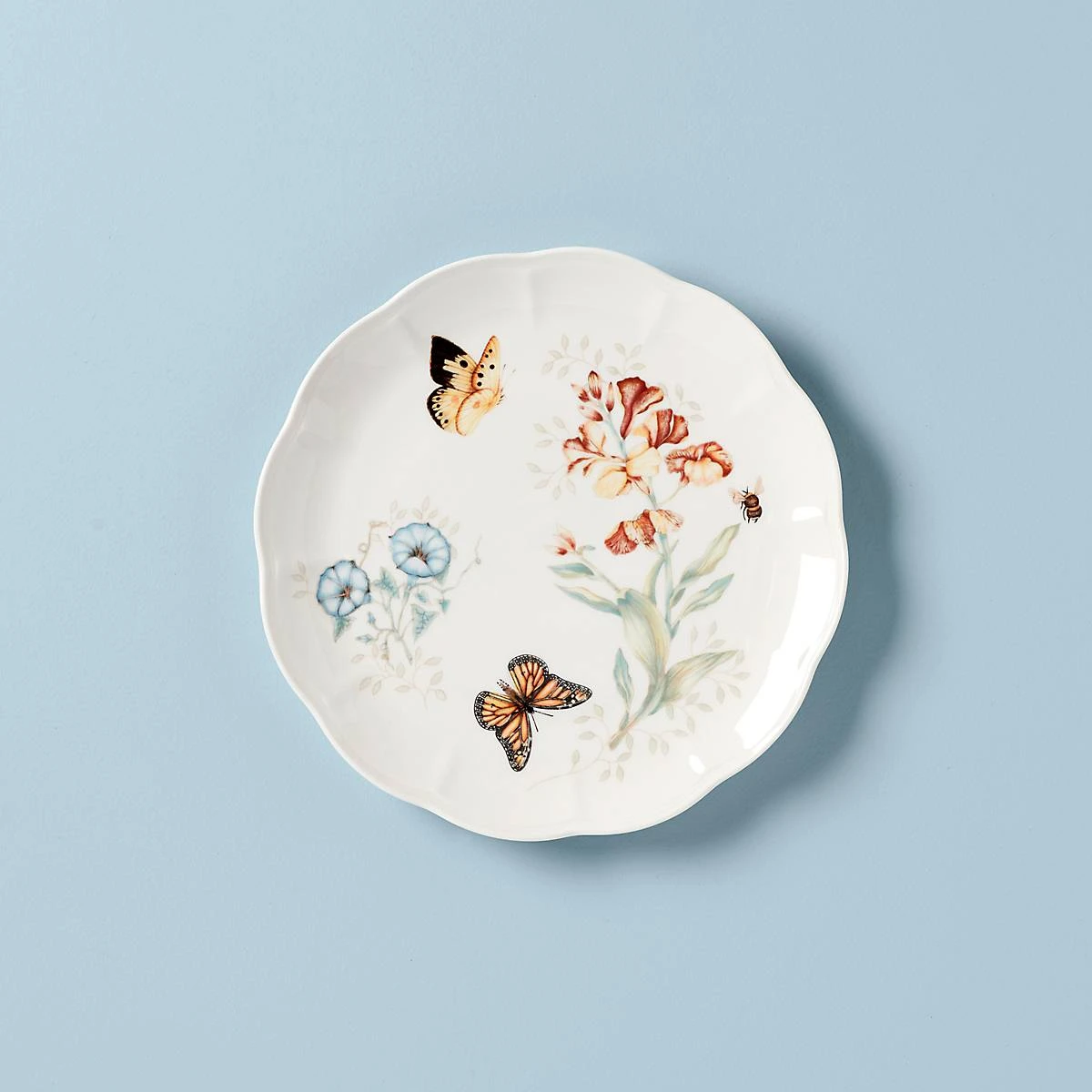 Lenox Butterfly Meadow Monarch Dinner Plate 1 Lenox Butterfly Meadow Monarch Dinner Plate