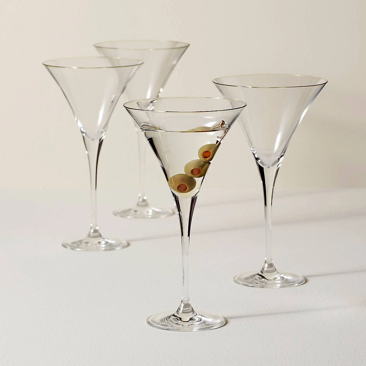 Lenox Tuscany Classics 4-Piece Martini Glass Set 2 Lenox Tuscany Classics 4-Piece Martini Glass Set - Image 2