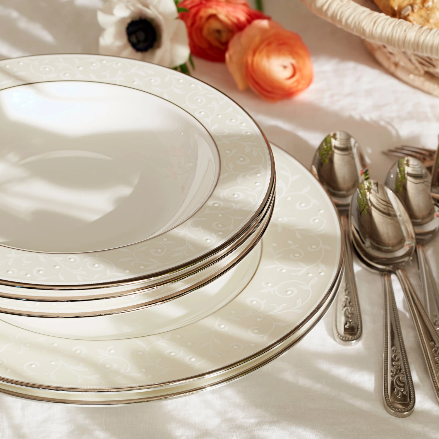 Lenox Opal Innocence 5-Piece Place Setting 5 Lenox Opal Innocence 5-Piece Place Setting - Image 5