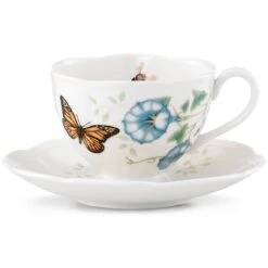 Lenox Butterfly Meadow Monarch Cup And Saucer 5 Lenox Butterfly Meadow Monarch Cup And Saucer -Tableware Store 812099 wHR 1b6ec958 cece 4625 883d 0c7de19e71a9