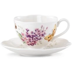 Lenox Butterfly Meadow Orange Sulphur Cup/Saucer -Tableware Store 812105 wHR 12aae2a3 2bba 4fe8 8803 33c0abcb541b