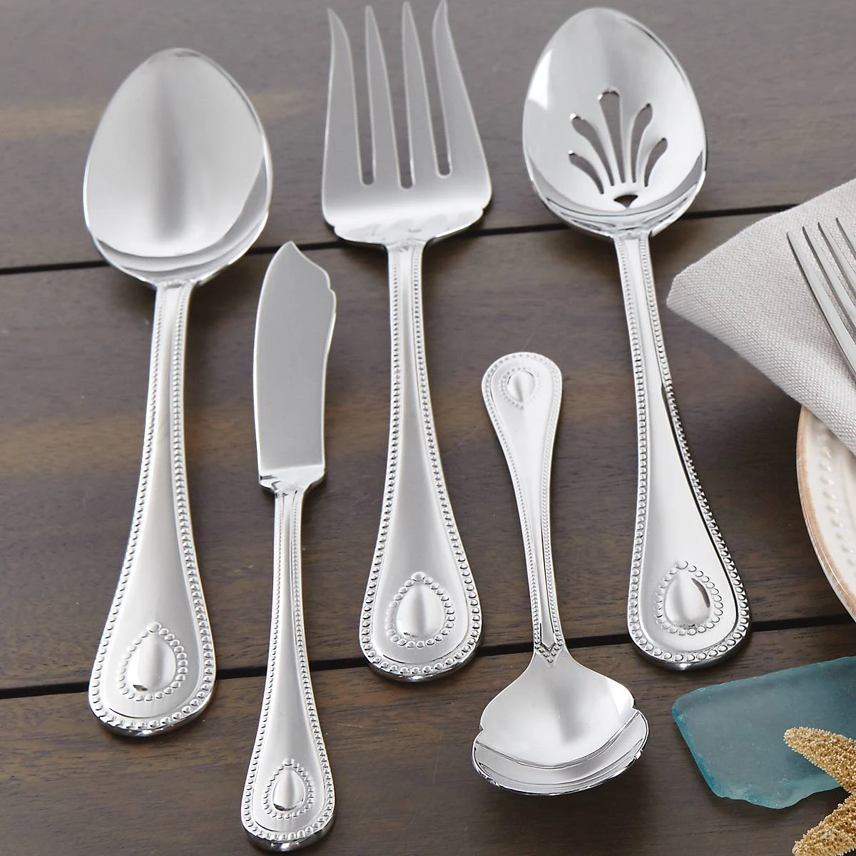 Lenox French Perle 65-Piece Flatware Set 8 Lenox French Perle 65-Piece Flatware Set - Image 8