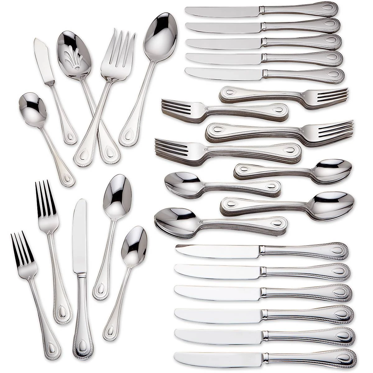 Lenox French Perle 65-Piece Flatware Set 2 Lenox French Perle 65-Piece Flatware Set - Image 2