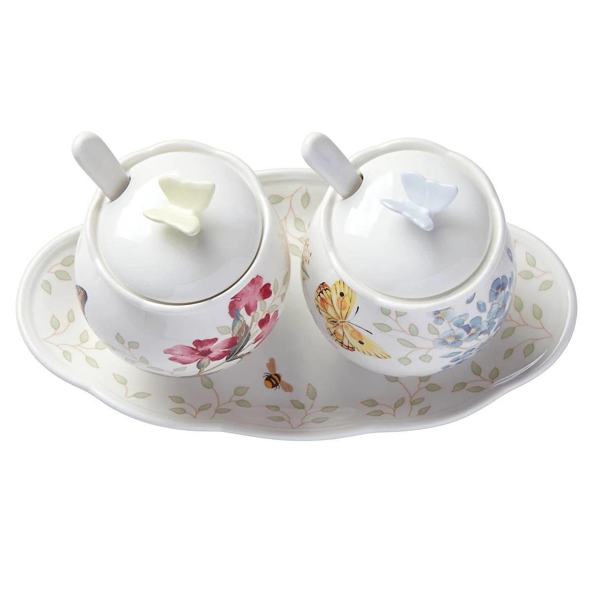 Lenox Butterfly Meadow 7-Piece Condiment Set 4 Lenox Butterfly Meadow 7-Piece Condiment Set - Image 4