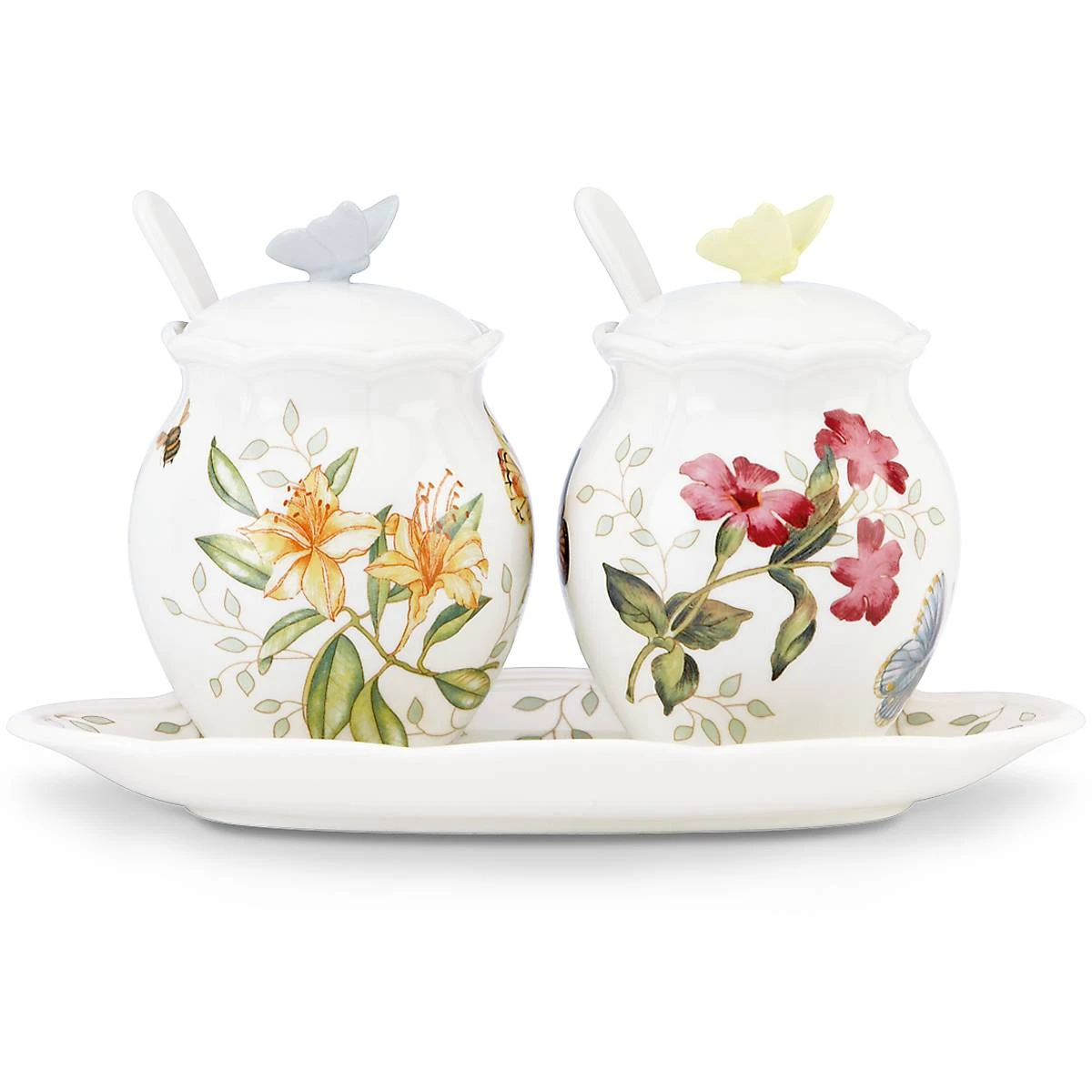 Lenox Butterfly Meadow 7-Piece Condiment Set 3 Lenox Butterfly Meadow 7-Piece Condiment Set - Image 3