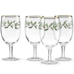 Lenox Holiday 4-Piece Iced Beverage Glass Set -Tableware Store 849606 wHR f5866059 40b0 484c 8d96 c290729dbc36