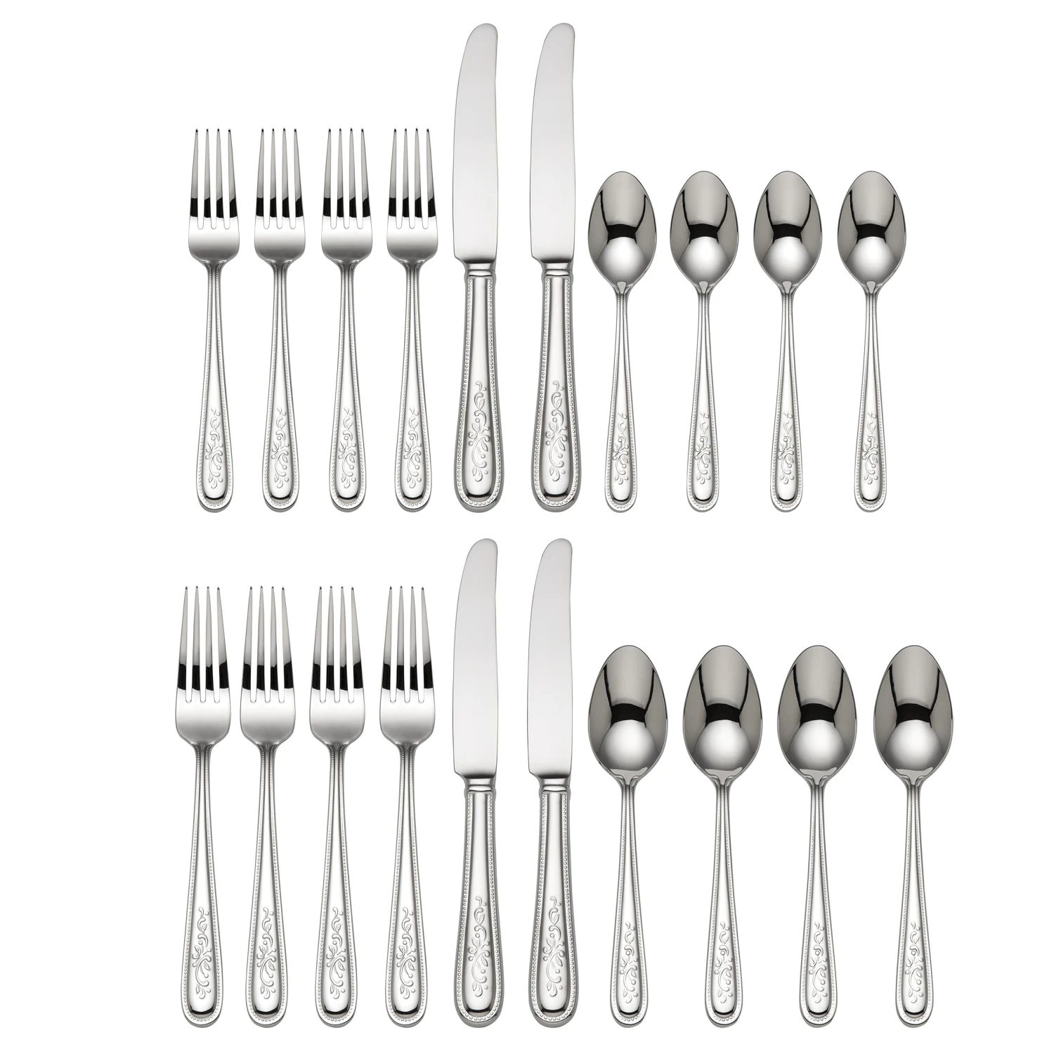 Lenox Opal Innocence 20-Piece Flatware Set 2 Lenox Opal Innocence 20-Piece Flatware Set - Image 2