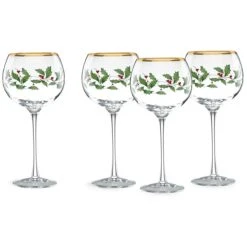 Lenox Holiday 4-Piece Wine Glass Set -Tableware Store 856101 wHR 2f281c54 4bfc 497c bfcf 7b198141e81e