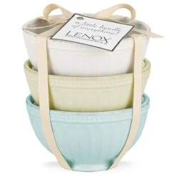 Lenox French Perle Groove 3-Piece Mini Bowl Set -Tableware Store 858038 wHR afeb50c0 e088 4b08 838a a67429f35ddc