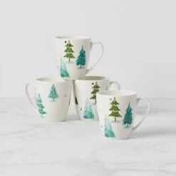 Lenox Balsam Lane 4-Piece Mug Set