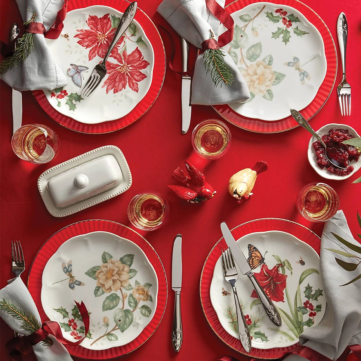 Lenox Butterfly Meadow 18-Piece Holiday Dinnerware Set 3 Lenox Butterfly Meadow 18-Piece Holiday Dinnerware Set - Image 3