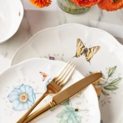 Lenox Butterfly Meadow Monarch 24-Piece Dinnerware Set 9 Lenox Butterfly Meadow Monarch 24-Piece Dinnerware Set -Tableware Store 883090 LNP F23 FEA MACYS 2