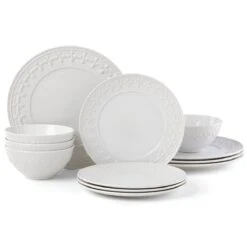 Lenox Chelse Muse Fleur 12-piece Dinnerware Set