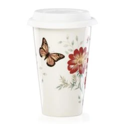 Lenox Butterfly Meadow Travel Mug -Tableware Store 885609 wHR