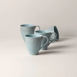Lenox Chelse Muse Fleur ™ 4pc Mug Set -Tableware Store 885614 w10