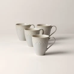 Lenox Chelse Muse Fleur ™ 4pc Mug Set -Tableware Store 885616 w10