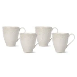 Lenox Chelse Muse Fleur ™ 4pc Mug Set -Tableware Store 885616 wHR