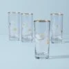 Lenox Holiday Gold 4-Piece Highball Glass Set