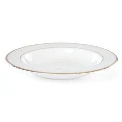 Lenox Opal Innocence Stripe Rimmed Bowl -Tableware Store 887819 wHR