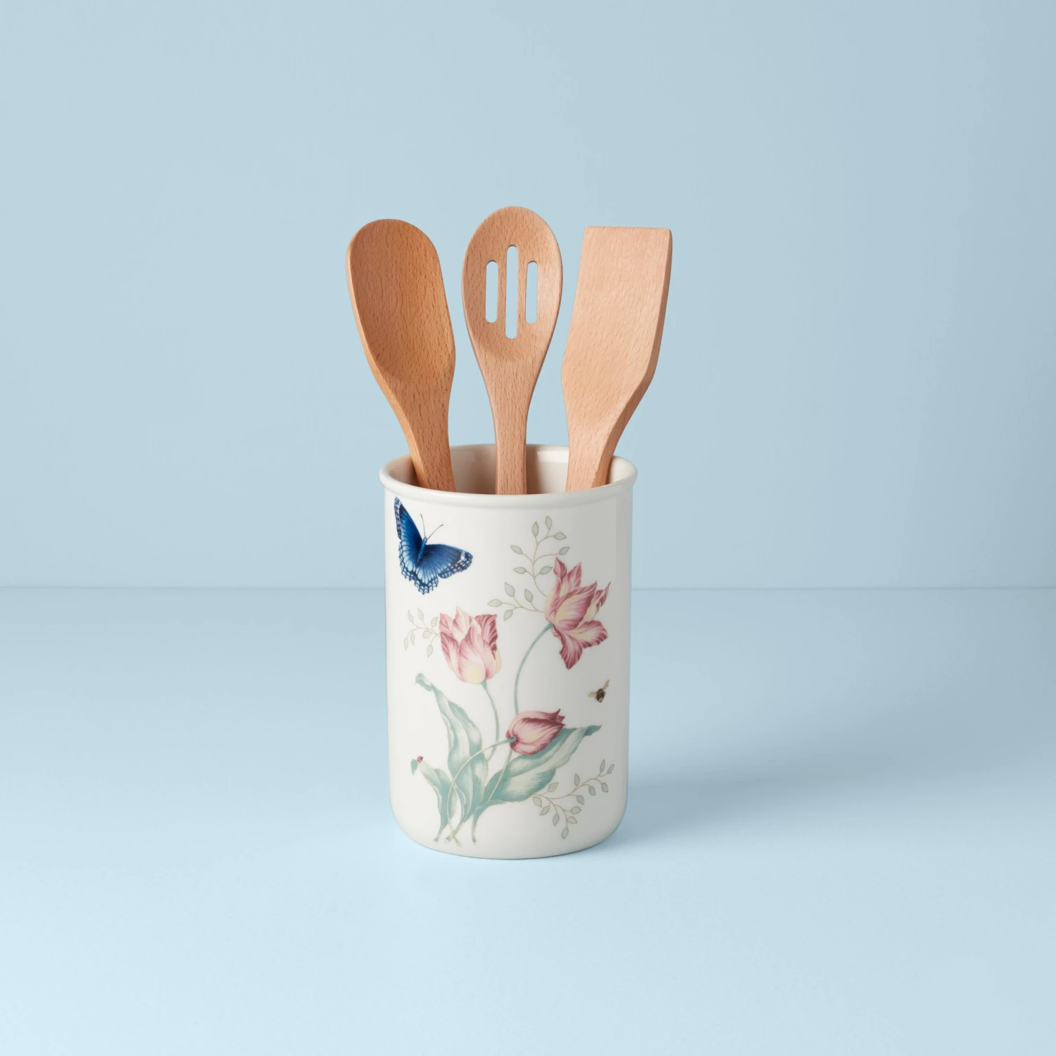 Lenox Butterfly Meadow 4-Piece Utensil Holder Set 1 Lenox Butterfly Meadow 4-Piece Utensil Holder Set