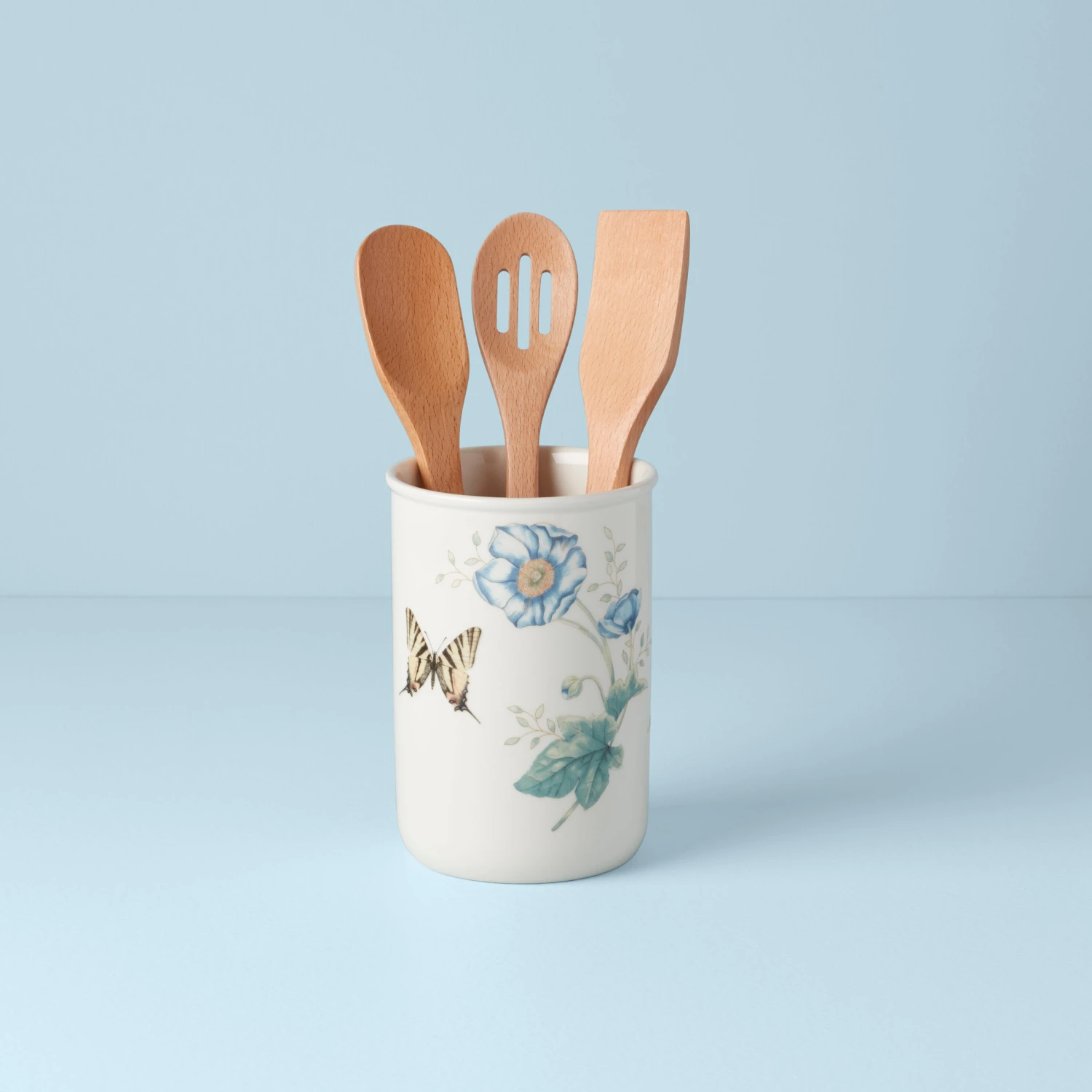 Lenox Butterfly Meadow 4-Piece Utensil Holder Set 2 Lenox Butterfly Meadow 4-Piece Utensil Holder Set - Image 2