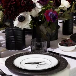 Lenox Vintage Halloween 4-Piece Dessert Plate Set 17 Lenox Vintage Halloween 4-Piece Dessert Plate Set -Tableware Store 888918 891431 LNP S22 FEA 4