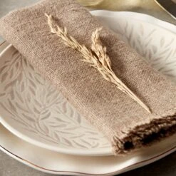 Lenox Textured Neutrals 4-piece Accent Plate Set -Tableware Store 890125 w12