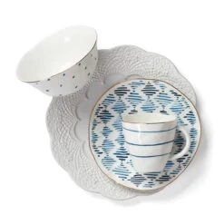 Lenox Blue Bay 4-Piece Dessert Mug Set -Tableware Store 890204 w2