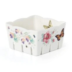 Lenox Butterfly Meadow Berry Bowl -Tableware Store 890445 wHR