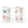 Lenox Butterfly Meadow 4-Piece Stacking Mug Set