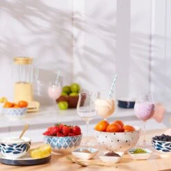 Lenox Blue Bay Luna 8-Piece Nesting Dinnerware Set -Tableware Store 890691 893845 LNP S23 FEA 1