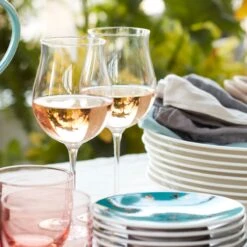 Lenox Tuscany Classics 4-Piece Rose Glass Set -Tableware Store 890691 w18