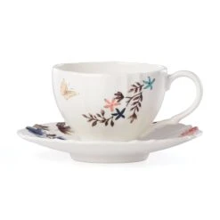 Lenox Sprig & Vine Teacup & Saucer 14 Lenox Sprig & Vine Teacup & Saucer -Tableware Store 890727 wHR