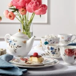 Lenox Sprig & Vine Teapot -Tableware Store 890730 w12