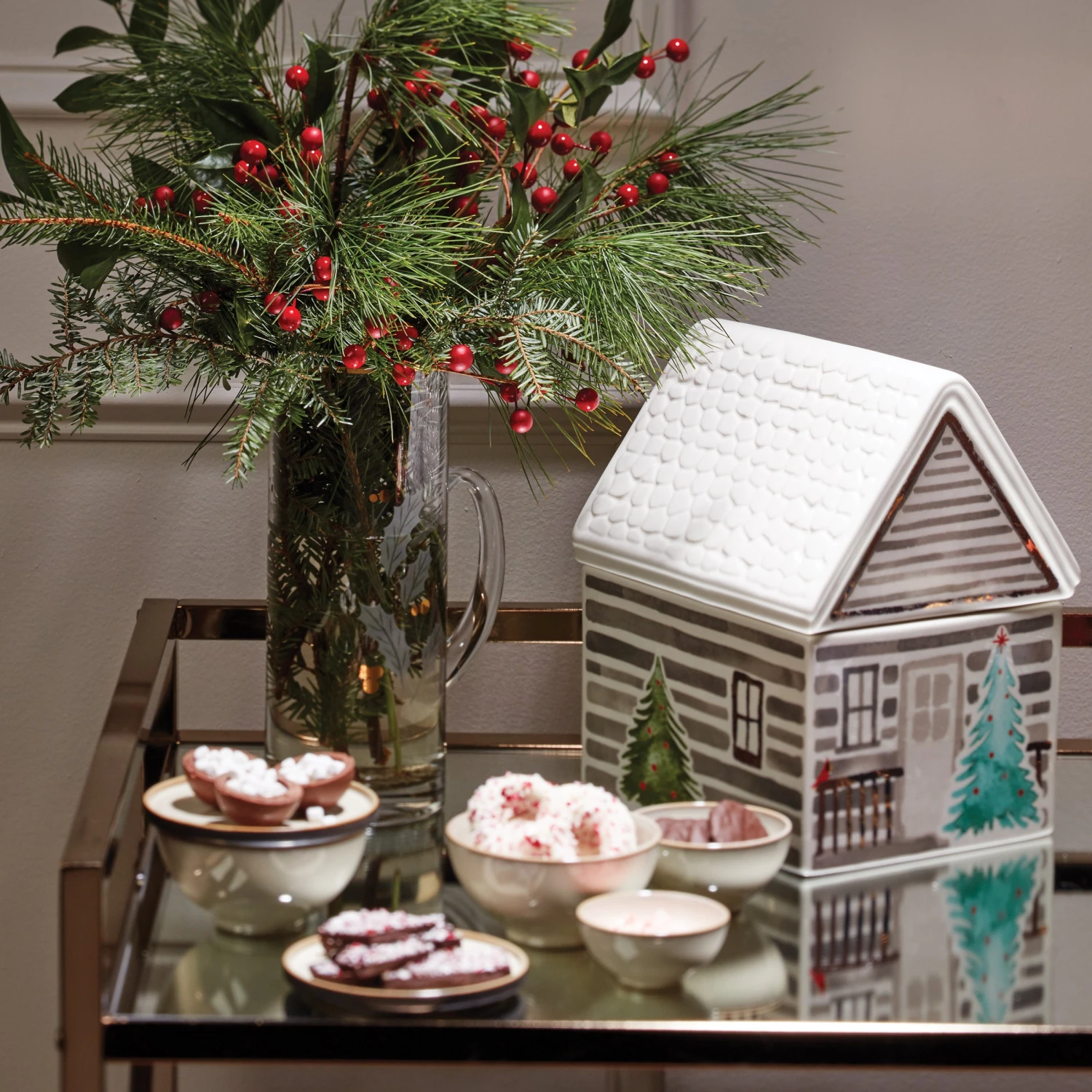 Lenox Balsam Lane Cookie Jar 4 Lenox Balsam Lane Cookie Jar - Image 4