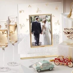 Lenox Opal Innocence Flourish 2-Piece Toasting Flute Set -Tableware Store 890865 w11