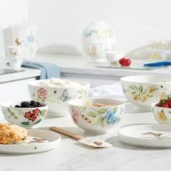 Lenox Butterfly Meadow Luna 8-Piece Nesting Dinnerware -Tableware Store 892493 w22