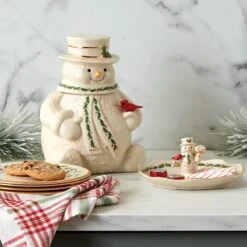 Lenox Snowman Treat Dish -Tableware Store 892959 w12