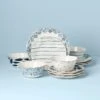 Lenox Blue Bay 12-Piece Dinnerware Set
