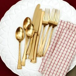 Lenox Portola Gold 60-Piece Flatware Set 16 Lenox Portola Gold 60-Piece Flatware Set -Tableware Store 893172 877880 894303 894304 894333 893875 893877 LHOL 22 FEA 16 aa7dc298 a9e0 4a14 89e8 e0be26ea9d8f