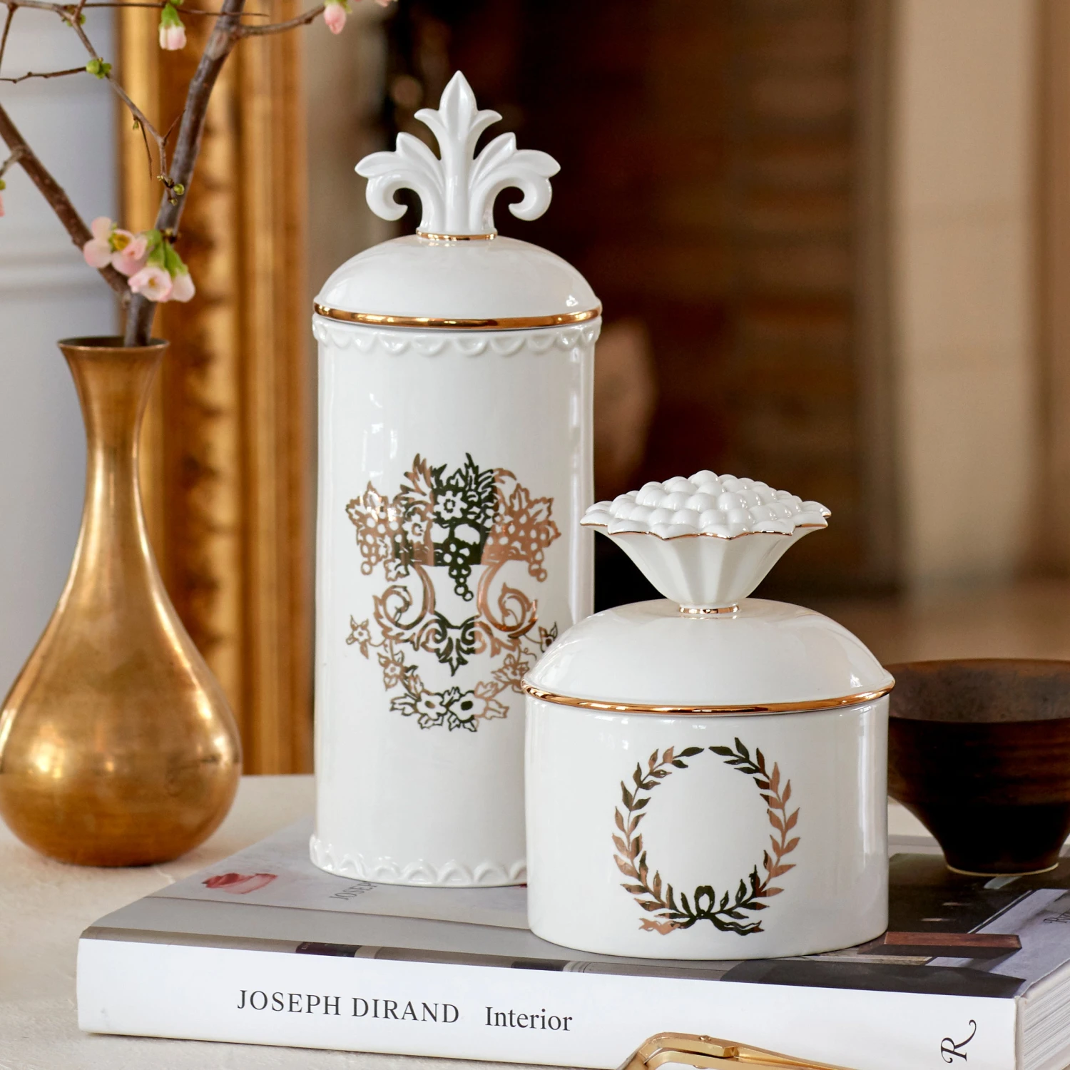 Lenox Autumn Studio Large Canister 3 Lenox Autumn Studio Large Canister - Image 3