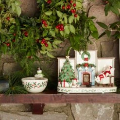 Lenox Holiday Snowman Bowl -Tableware Store 893504 w11