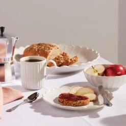 Lenox French Perle Scallop 4-Piece Accent Plate Set -Tableware Store 893544 w13