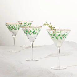 Lenox Holiday 4-Piece Martini Glass Set -Tableware Store 893570 LHOL 22 FEA 1