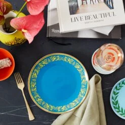 Lenox LX Remix Assorted 4-Piece Accent Plate Set -Tableware Store 893639 w11