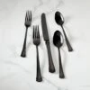 Lenox Portola Black 20-Piece Flatware Set