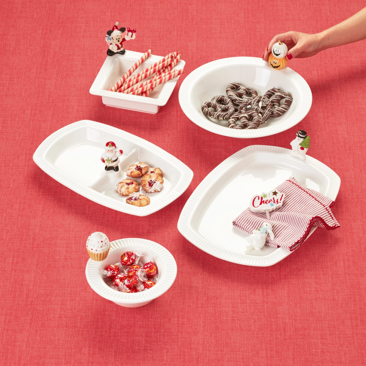 Lenox Profile Charm Serving Bowl With Balloon Popper 2 Lenox Profile Charm Serving Bowl With Balloon Popper - Image 2